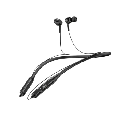 Picture of Hoco ES51 Era Sports Neckband Earphones | Bluetooth 5.0 | 130 mAh Battery (10 H Playback, 200 H Standby) | Magnetic Silicone Band | Built‑in Mic | IPX‑5 Sweat‑Resistant | Lightweight 21 g