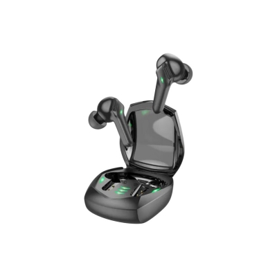 Picture of Hoco EW28 Magic TWS Earbuds | Bluetooth 5.3‑Low Latency 60 ms | Gaming LED Lights | 7 hr Playtime + 200 hr Standby | Hifi Stereo Mic | Wireless Earbuds BD