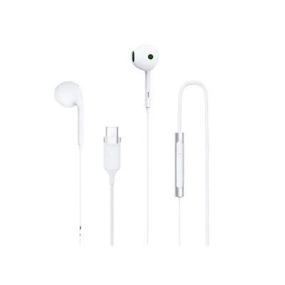 Picture of ACEFAST | L7 Type-C Semi In-Ear Wired Earphones with Mic | USB-C Plug-and-Play | Anti-Spray Noise-Reduction Mic | 1.2m Tangle-Resistant Cable, 16g | TPE+ABS+Aluminum+Nylon | For Android USB-C Phones & Tablets