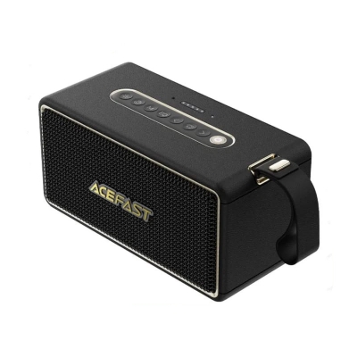Picture of ACEFAST | K3 Max | 80W Peak Portable Bluetooth 5.4 Speaker | 2.1 System (1×Mid-Low + 2×Tweeters) + Passive Radiator | IPX6 | 5000mAh ≈20H | USB/TF/AUX/TWS | DSP & RGB Lights | USB-C Charging | With Strap Handle