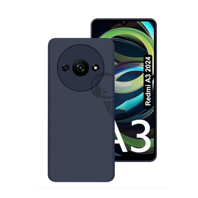 Picture of For Xiaomi Redmi A3 (2024) luxury silicon protect Back Cover soft case