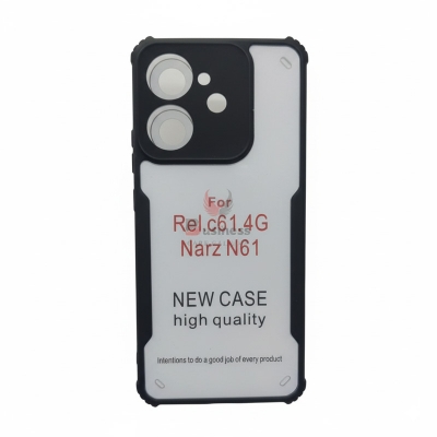 Picture of For Realme C61 4G / Narzo N61 Xunddu Case Air Cushion Hard Clear Shockproof Back Cover