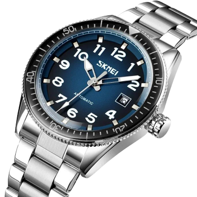 Picture of SKMEI 9232 Luxury Men’s Quartz Watch Leather Strap Wristwatch Calendar Sport Waterproof Simple Dial