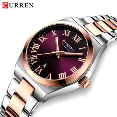 Picture of Curren 9095 Dial Quartz Elegant Ladies Watches Stainless Steel Waterproof Watch