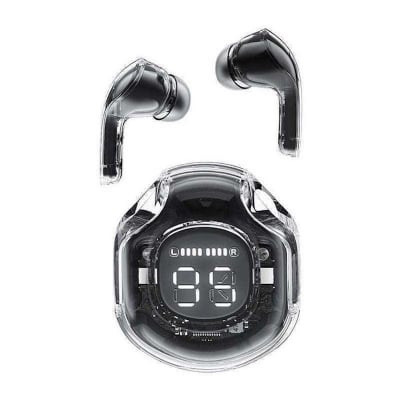 Picture of Ultrapods Pro True Wireless Earbuds with Display Transparent Design, Bluetooth 5.3