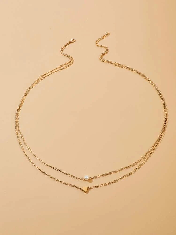 Picture of Women's Stylish Body Chain Jewelry - Fashionable Layered Beachwear Accessory