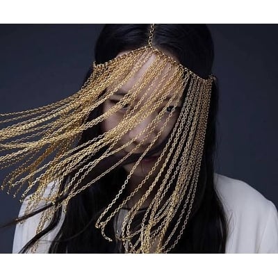 Picture of Face wear Fabe chain perineum quality fashionable stylish sexy