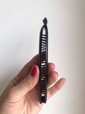 Picture of Stylish Addition - 2 pcs Beautiful and elegant black banana clip- the perfect gift for you or someone special - Modern - Choice Expression