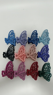 Picture of 2 pcs Ladies Elegant Geometric Hair Clips / Women Korean ins Popular Exquisite Hair Claw / Girls Hair Accessories