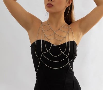 Picture of Korean body jewellery chain fashion jewellery chain