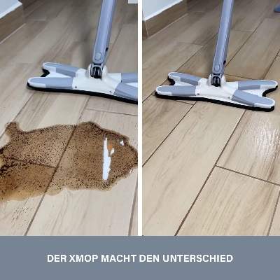 Picture of Indulge Durablity - Exceotional Quality - X-Type 360 Degree Flat Hand-Free Wash Mop - Sustainable Option - Exclusive Experience