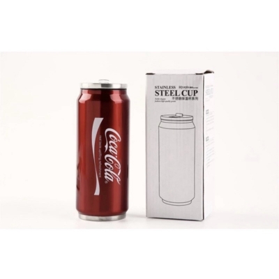 Picture of Stainless Steel Vacuum Cans Water Bottle- Unique Design - 500 Ml Capacity - Stay Hydrated In Style With This Sleek And Functional Bottle