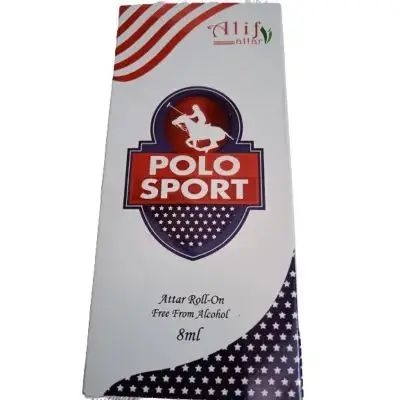 Picture of Polo Sport Attar by Alif (Alif New Collection) - 8ml Roll-On - A Sporty and Invigorating Fragrance