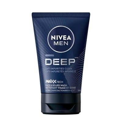 Picture of NIVEA MEN Deep Face & Beard Wash, 100mL