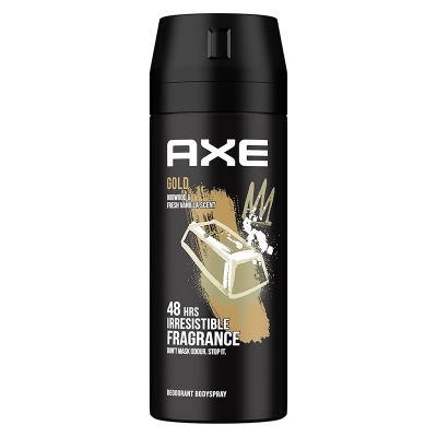 Picture of International Uk Products A xe Gold Oud Wood and Fresh Vanilla Body Spray 150 ml