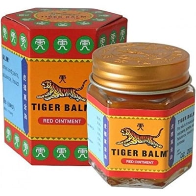 Picture of International Singapore product Tiger Balm For headache Cold & Body pain used for male/female - 19.4 gm