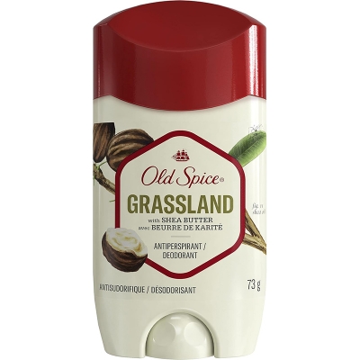 Picture of Old Spice Men's Antiperspirant & Deodorant Grassland with Shea Butter, 73g