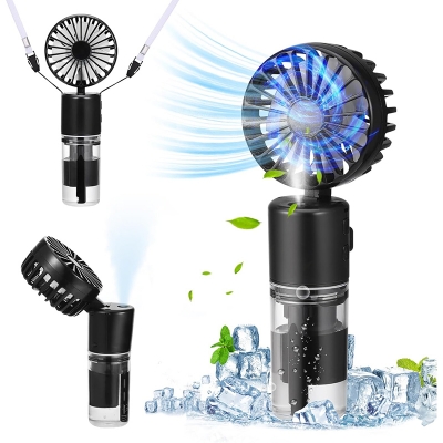 Picture of neck hanging spray fan f2 black