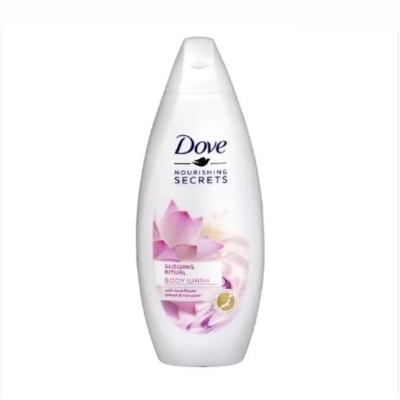 Picture of International UK product Dove GLOWING RITUAL shower gel body wash used for male/ female - 250 ml