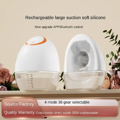 Picture of Wearable Silent Pump for Moms – Easy One-Button Control Wearable Portable Painless Mute Massager-1200mah Battery