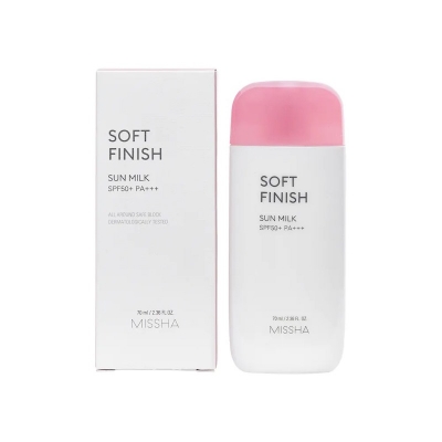 Picture of International Korean Product Missha All Around Safe Block Soft Finish Sun Milk SPF50+ Or PA+++