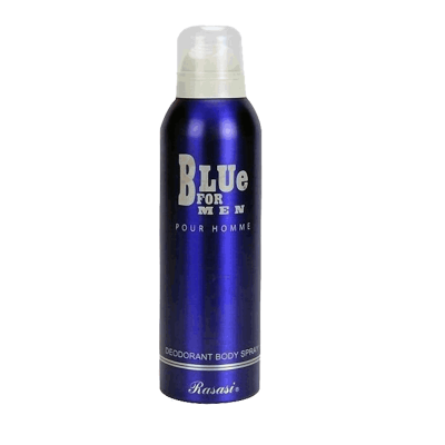 Picture of International UAE product Rasasi Blu For men Deodorant Body Spray 200 Ml