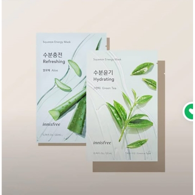 Picture of International Korean product Innisfree Squeeze Energy Mask-22ml