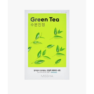 Picture of International Korean Product Skin care MISSHA Green Tea mask sheet used for male/female - 19 gm