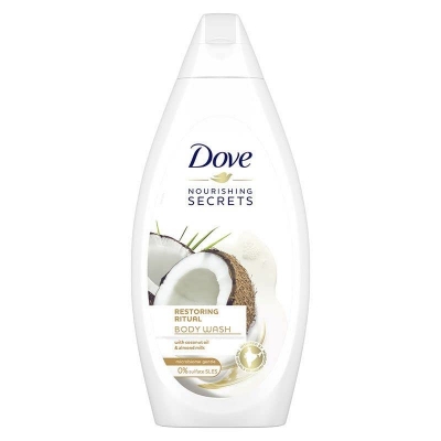 Picture of International European  product Dov RESTORING RITUAL shower gel body wash used for male/ female - 500 ml