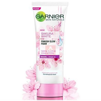 Picture of Garnieer Sakura White Pinkish Glow Foam 100ml