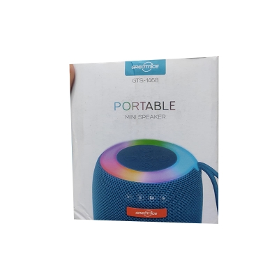 Picture of GREATNICE GTS-1468 Bluetooth, USB, TF Card & FM Radio Supported Speaker With RGB Lighting Effects