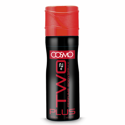 Picture of International Dubai Product COSMO DESIGNS PLUS TWO PERFUMED DEODORANT BODY SPRAY FOR MEN 200 ML
