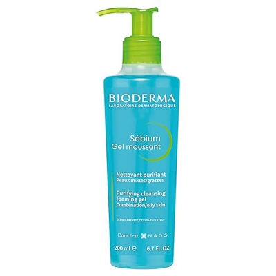 Picture of International France Product Sebium Gel Moussant Purifying Cleansing Foaming Gel 200ml