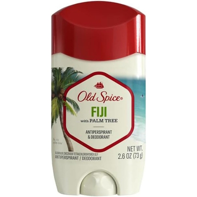 Picture of Old Spice Invisible Solid Antiperspirant Deodorant for Men Fiji with Palm Tree Scent Inspired by Nature 73gm
