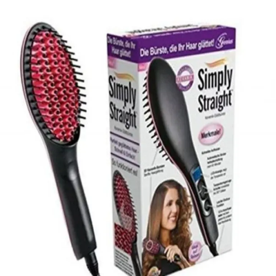 Picture of Simply Straight Ceramic Hair Straightening Brush – (Hair Straightener)