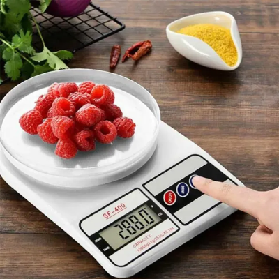 Picture of Digital scale machine 10kg kitchen scale digital machine sf 400 Electronic Scale Digital LCD Weight Machine Measure Tools Kitchen Scale Electronic Digital Kitchen Weighing Scale for Kitchen/Weight Machine for Kitchen Scale