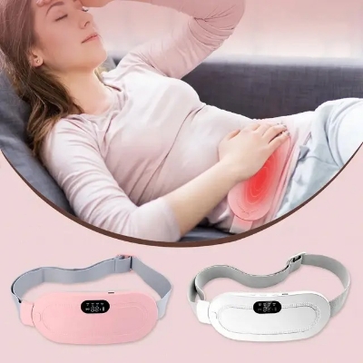 Picture of Heating Pad For Period Cramps & Vibration Sliming Massage Belt Assorted Color 