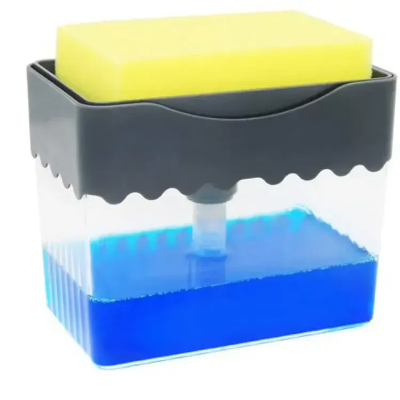 Picture of 2 In1 Kitchen Liquid Soap Pump Dispenser 