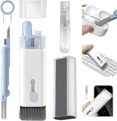 Picture of Electronic 7 In 1 Keyboard Cleaner Kit Multicolor 