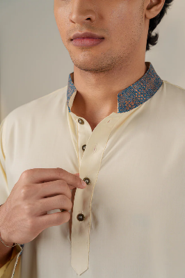 Picture of Faaris Mughal Lined Punjabi