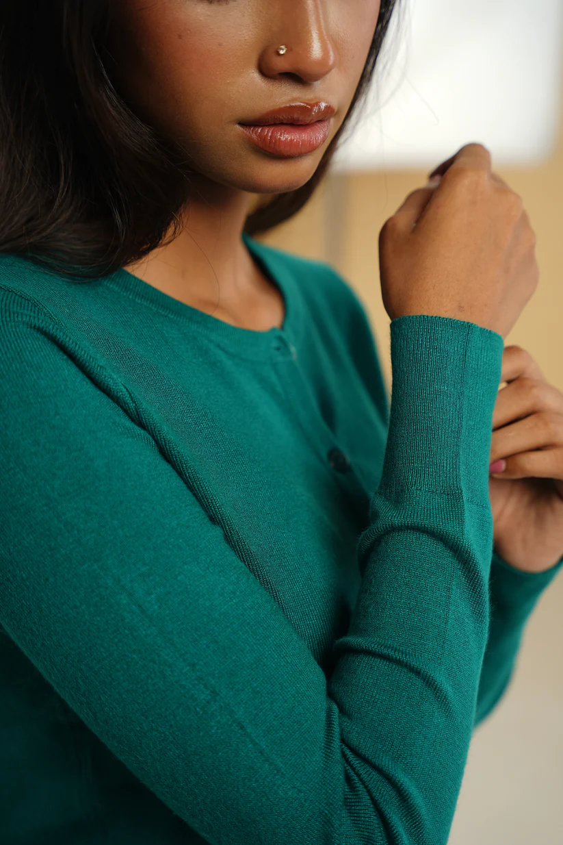 Picture of Elia Cardigan in Teal
