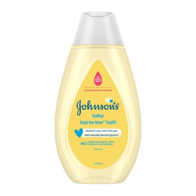 Picture of Johnosons Top to Toe Hair & Baby Bath200ml