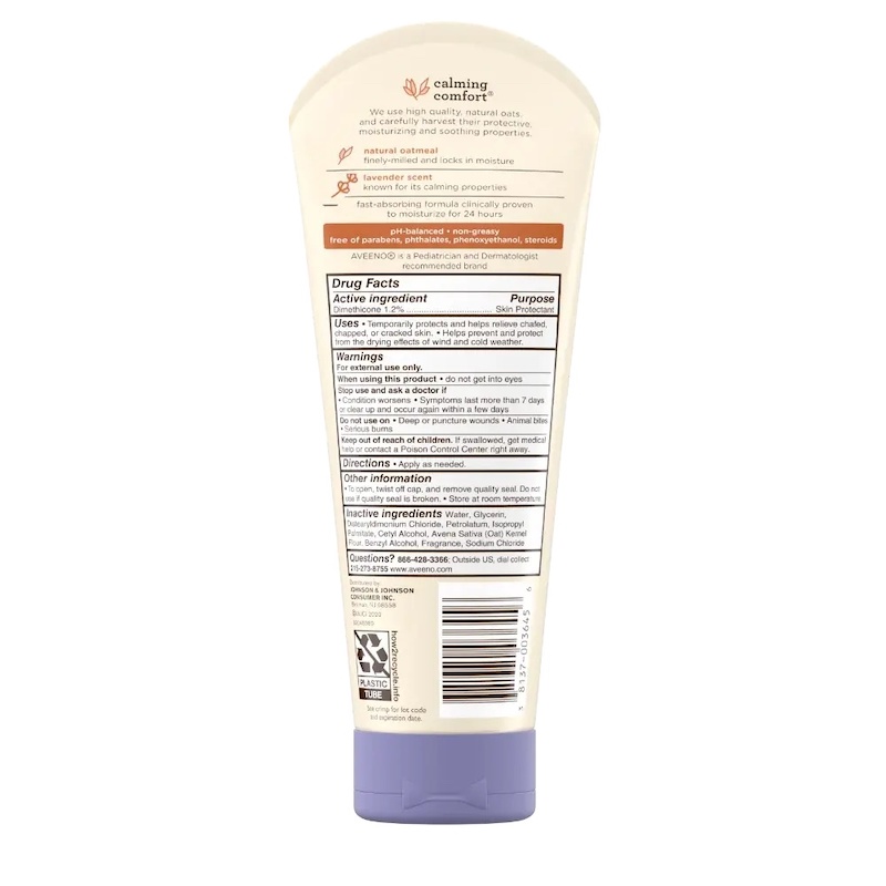 Picture of Aveeno Baby Calming Comfort Bedtime Lotion for Delicate Skin – 227gm