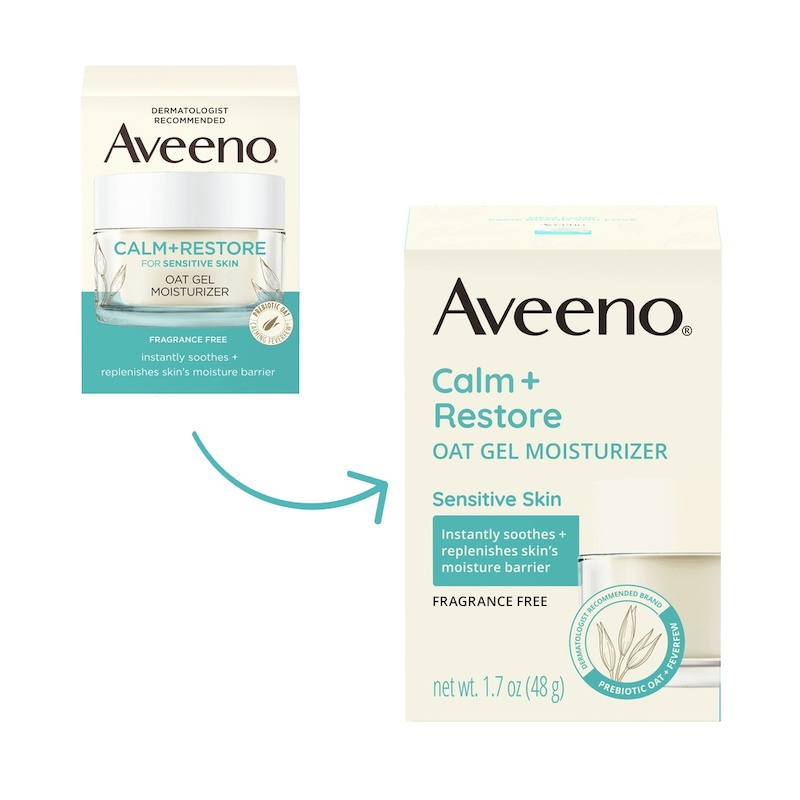 Picture of Aveeno Calm + Restore Oat Gel Face Moisturizer – 48gm
