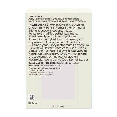Picture of Aveeno Calm + Restore Triple Oat Serum – 30ml