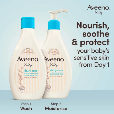 Picture of Aveeno Baby Daily Care Baby Hair & Body Wash – 300ml