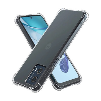 Picture of For Motorola Moto G13 / G23 Shockproof TPU Bumper Clear Soft Silicone Acrylic Mobile Phone Case [ Pani Cover ] Back Cover