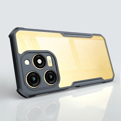 Picture of For Itel A70 Back Case Transparent Xundd Protective Camera Bump Protection Mobile Phone Back Cover Hard Silicon Case A665L Itel Awesome A70 Back Cover