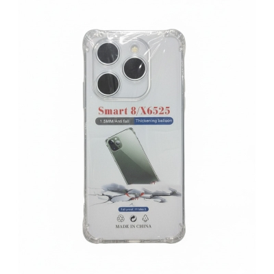 Picture of Infinix Smart 8/ Tecno Spark GO 2024 Premium Silicone Case Crystal Clear Soft TPU Ultra-Thin Transparent Flexible Protective Mobile Phone Back Cover