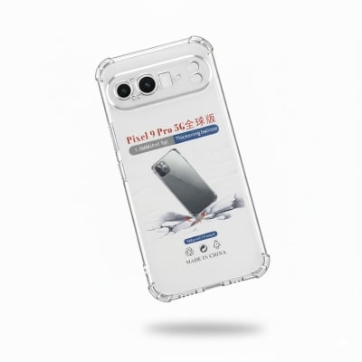Picture of Transparent Shockproof PC+TPU Magsafe Case For Google Pixel 9 Pro  Frosted Magnetic Wireless Charging Phone Back Cover